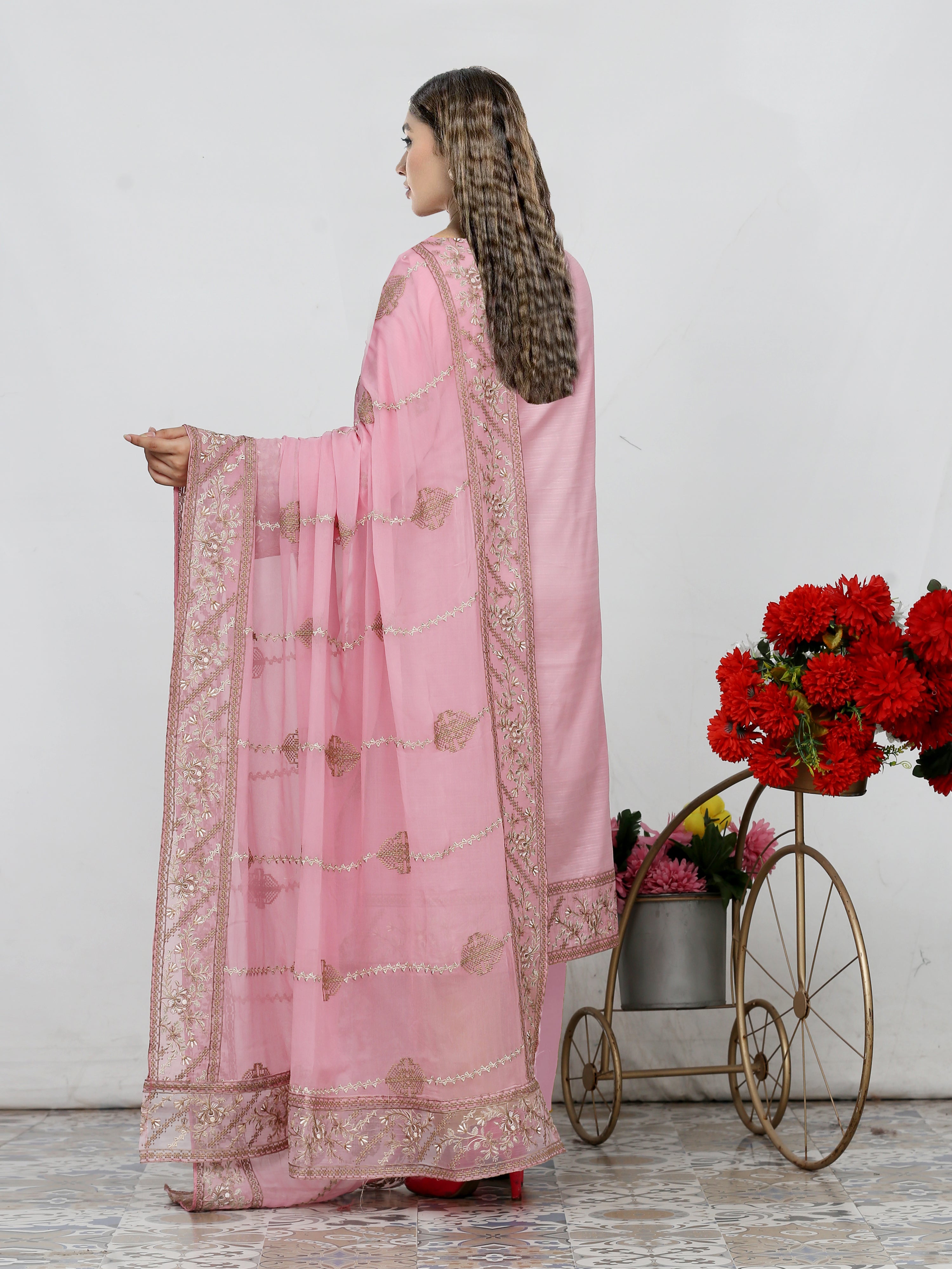 NAQSH  DG-825D (Unstitched KARANDI Collection)